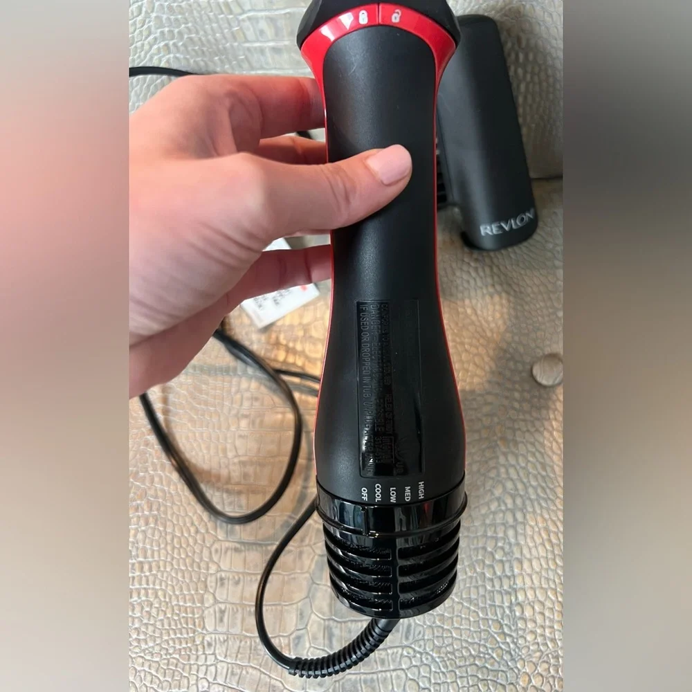 Revlon Black and Red Hot Air Styling Brush